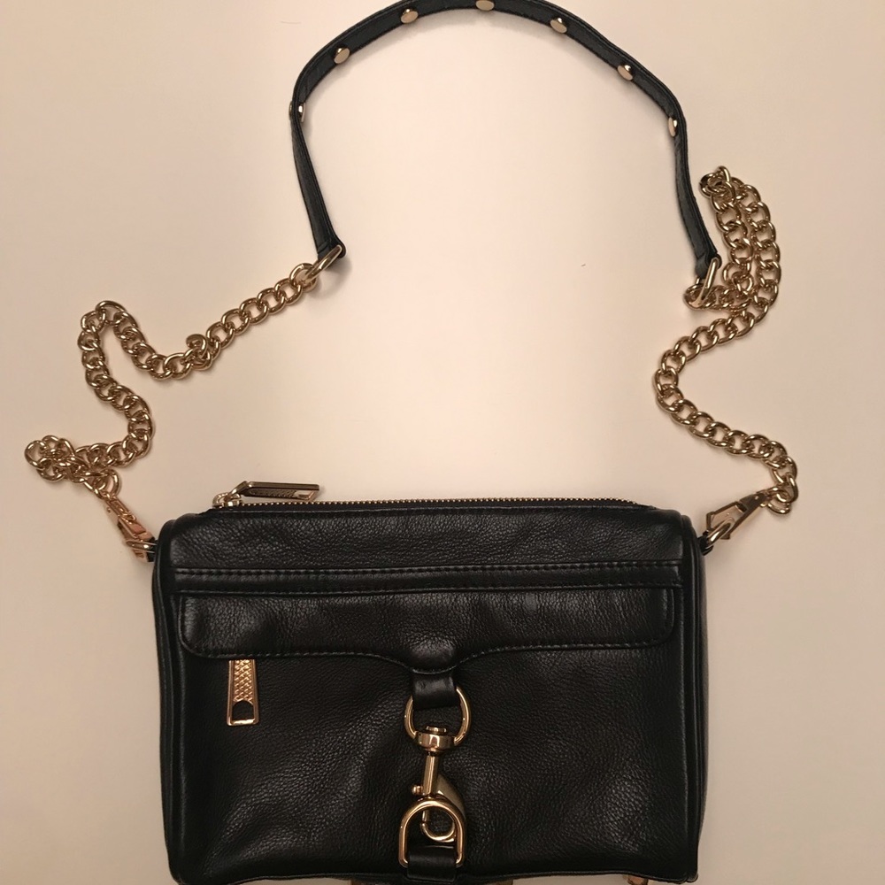 Rebecca Minkoff MAC mini crossbody bag black
